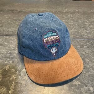 Vintage 1998 Arizona Diamondbacks Inaugural Season Denim Hat Limited Edition 90s